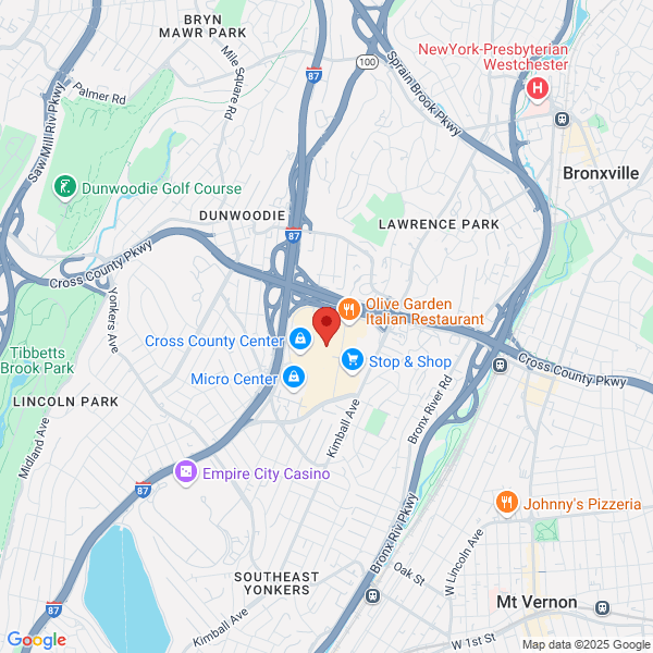 map of the area